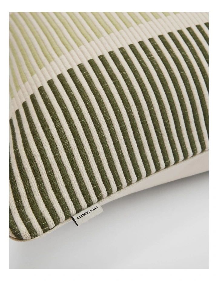 Sila Cushion 60x60 in Leek Green image 2