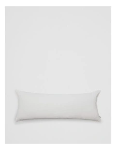 Grove Organically Grown Linen Cushion 40x100cm in Snow