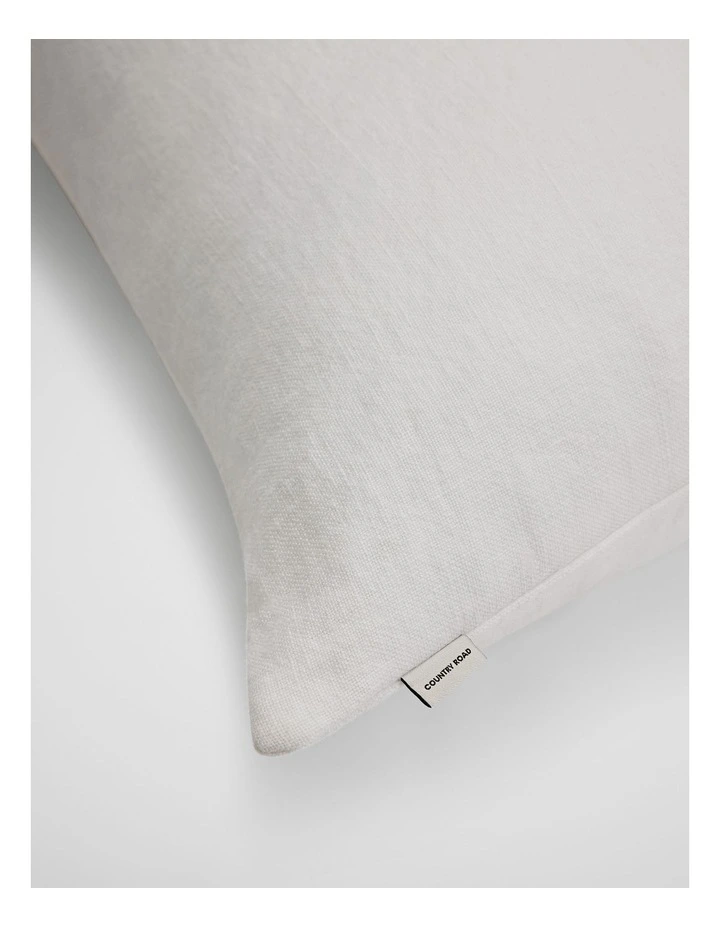 Grove Organically Grown Linen Cushion 40x100cm in Snow image 2