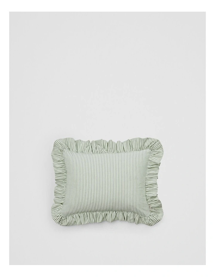 Mia Australian Cotton 30x40 Cushion in Pear image 1
