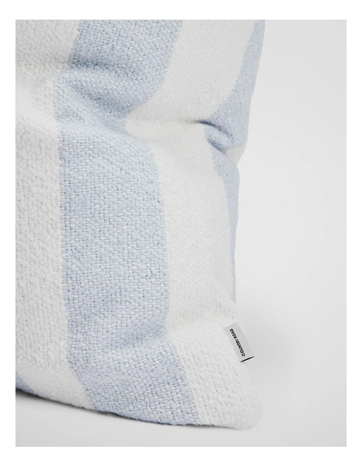 Margo Organically Grown Cotton 60x60 Cushion in Ciel Blue image 2