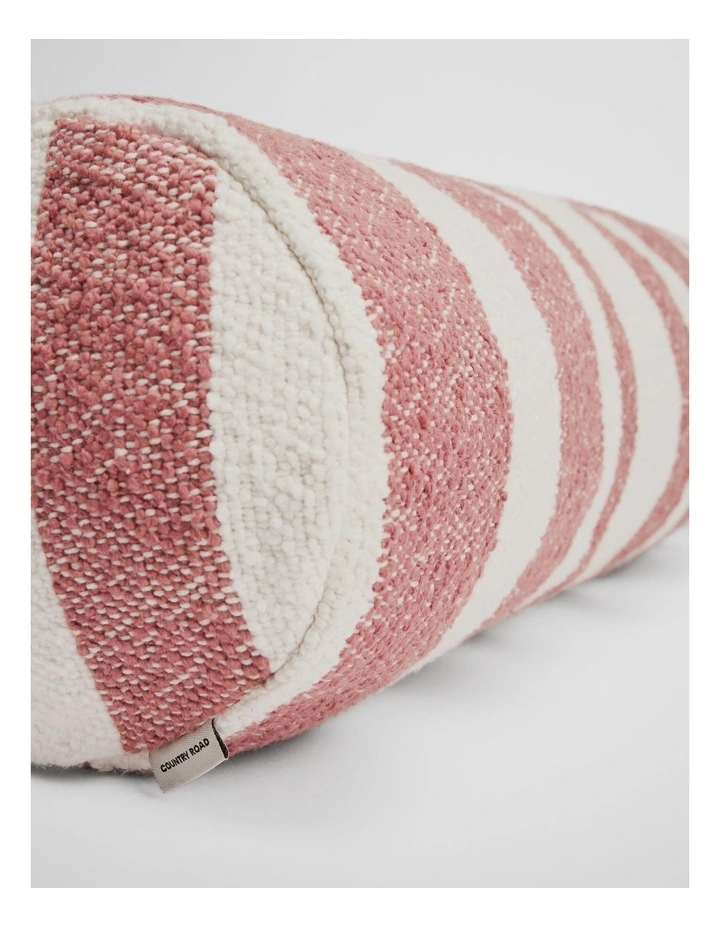 Margo Organically Grown Cotton 55x17x17 Cushion in Marsala image 2