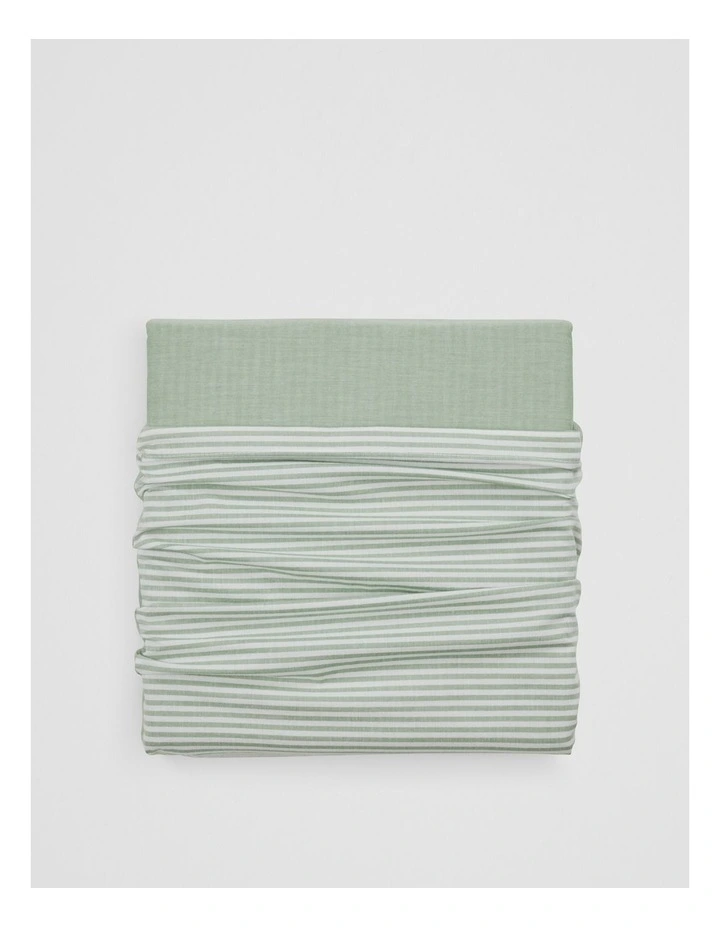 Olli Australian Cotton Double Quilt Cover in Pear image 1