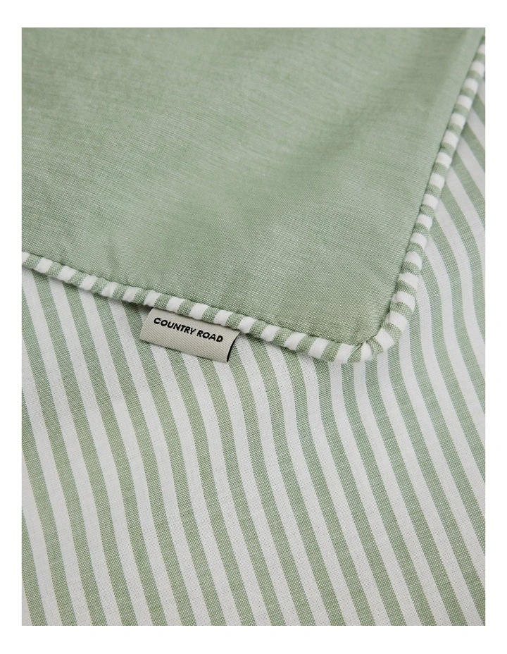 Olli Australian Cotton Double Quilt Cover in Pear image 2