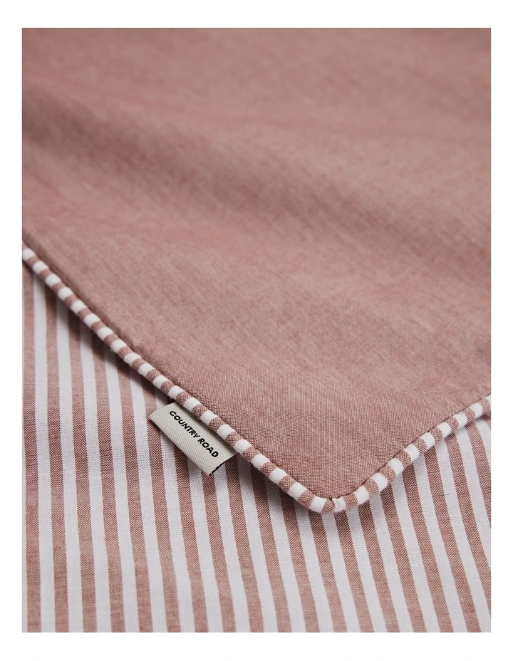 Olli Australian Cotton Double Quilt Cover in Almond image 2