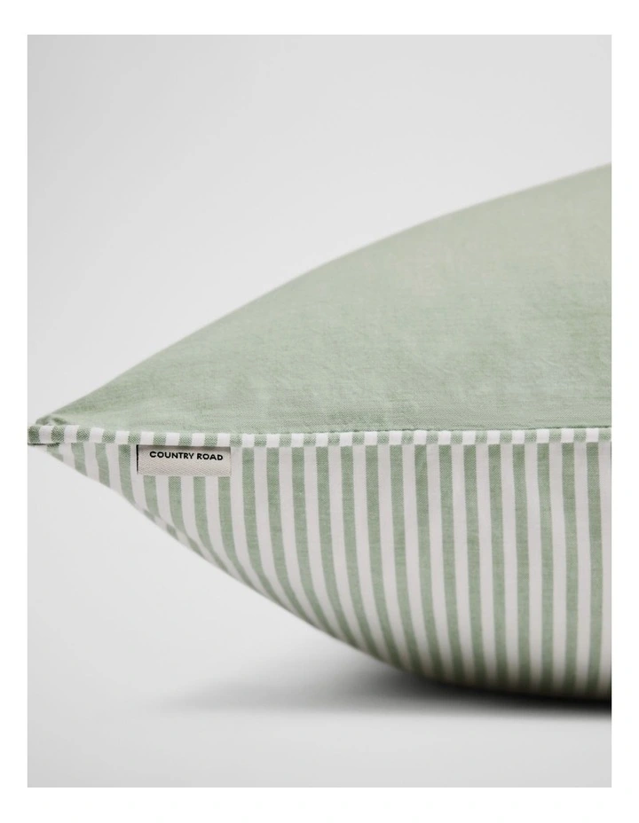 Olli Australian Cotton Standard Pillowcase Pair in Pear image 2
