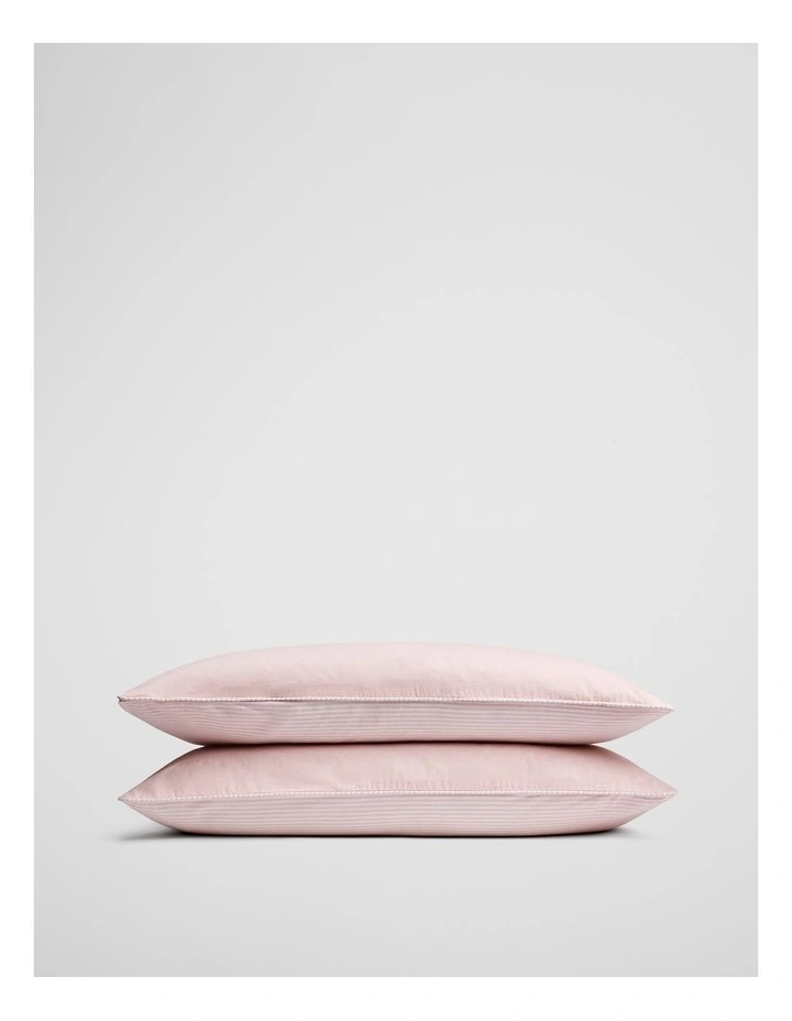 Olli Australian Cotton Standard Pillowcase Pair in Floss image 1