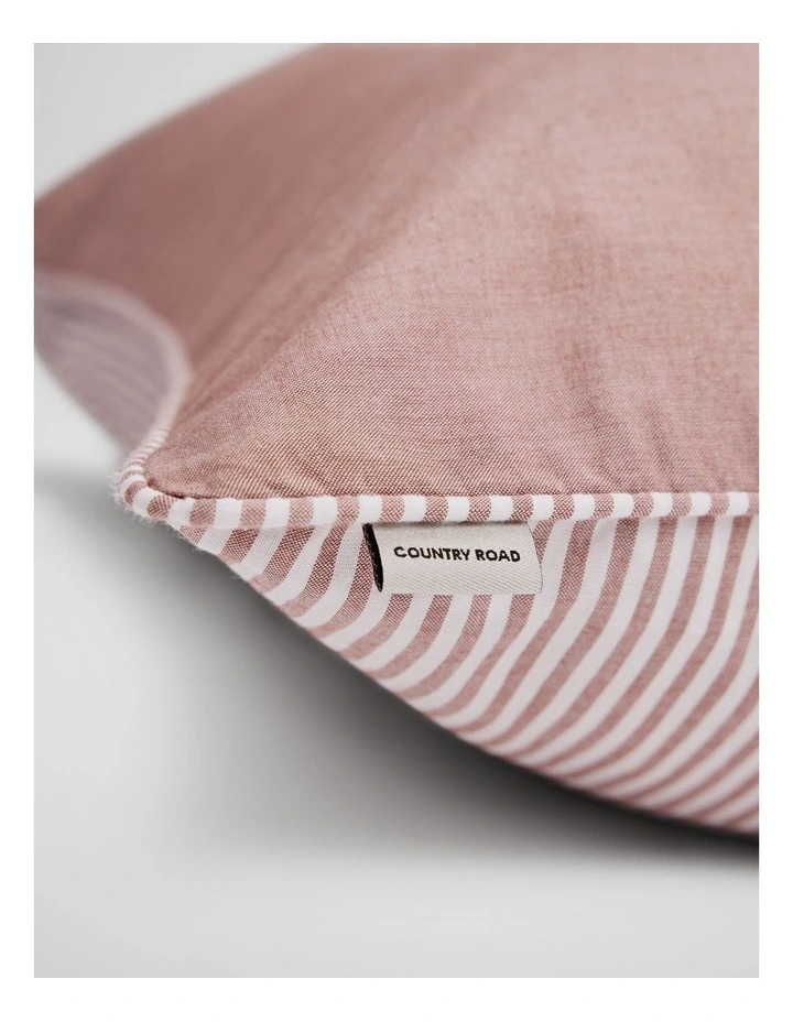Olli Australian Cotton Standard Pillowcase Pair in Almond image 2