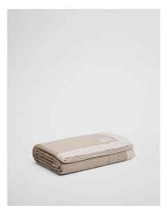 Edie Quilted Bedcover in Natural