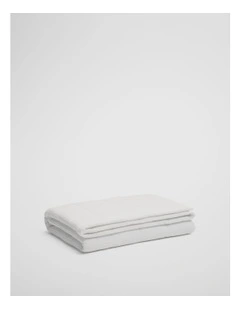 Lili Organically Grown Cotton Cot Quilt Cover in Snow
