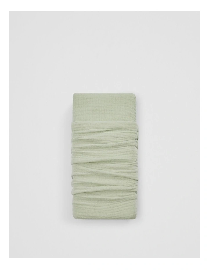 Lili Organically Grown Cotton Change Cover in Pear image 3
