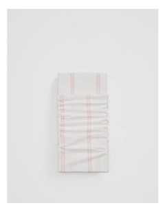 Goldie Australian Cotton Cot Fitted Sheet in Floss