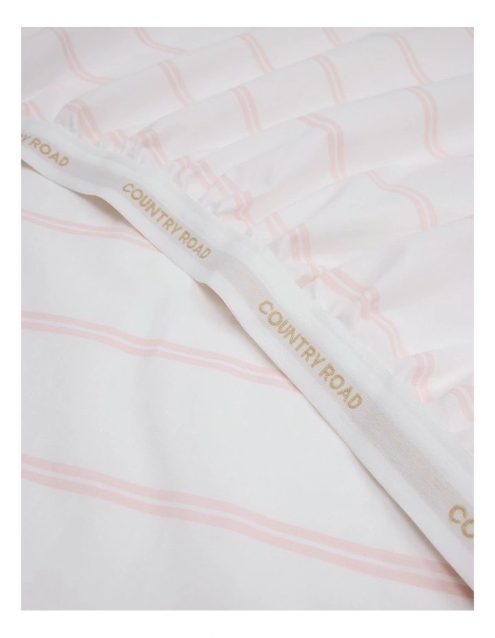 Goldie Australian Cotton Cot Fitted Sheet in Floss image 2