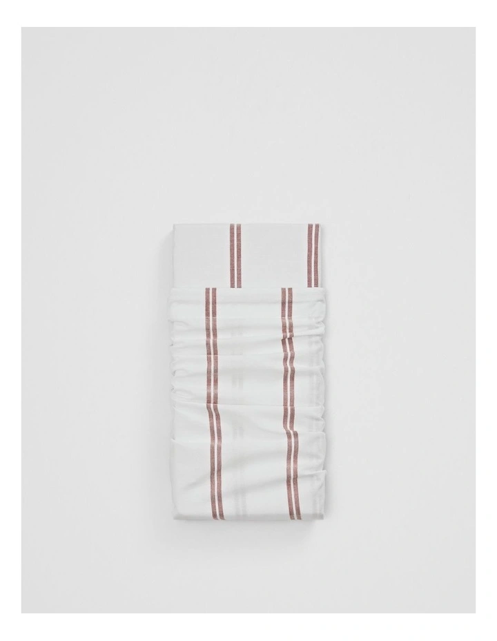 Goldie Australian Cotton Cot Fitted Sheet in Almond image 2