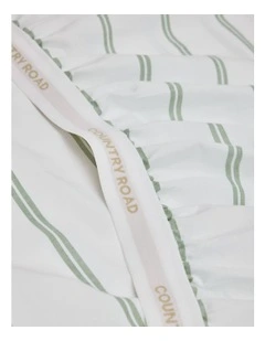 Goldie Australian Cotton Bassinet Sheet in Pear