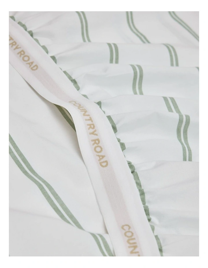 Goldie Australian Cotton Bassinet Sheet in Pear image 1
