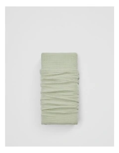 Lili Organically Grown Cotton Bassinet Sheet in Pear