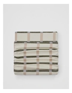 Percy Cot Quilt Cover in Pear