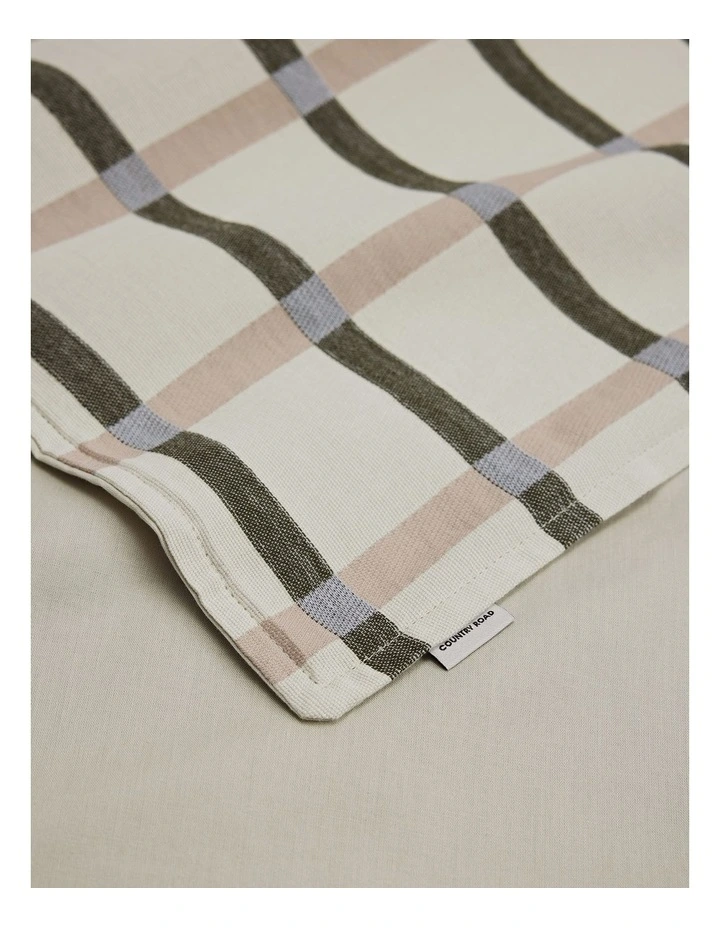 Percy Cot Quilt Cover in Pear image 2