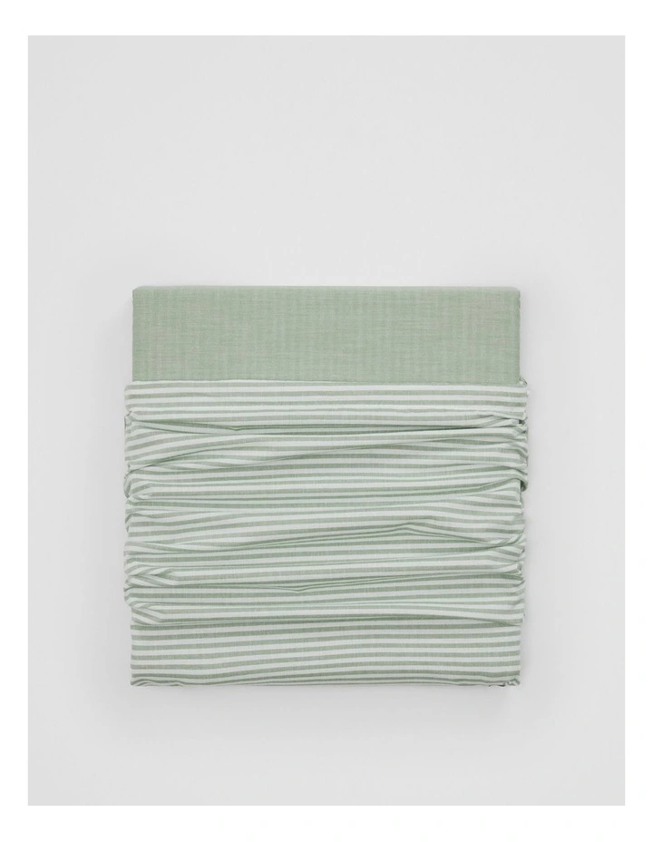 Olli Australian Cotton Cot Quilt Cover in Pear image 1