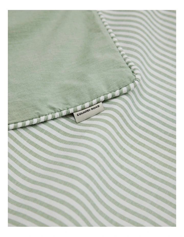 Olli Australian Cotton Cot Quilt Cover in Pear image 2