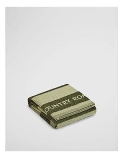 Franklin Verified Australian Cotton Tea Towel in Leek Green