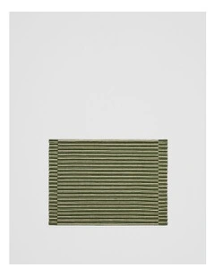 Tarra Placemat in Dark Olive