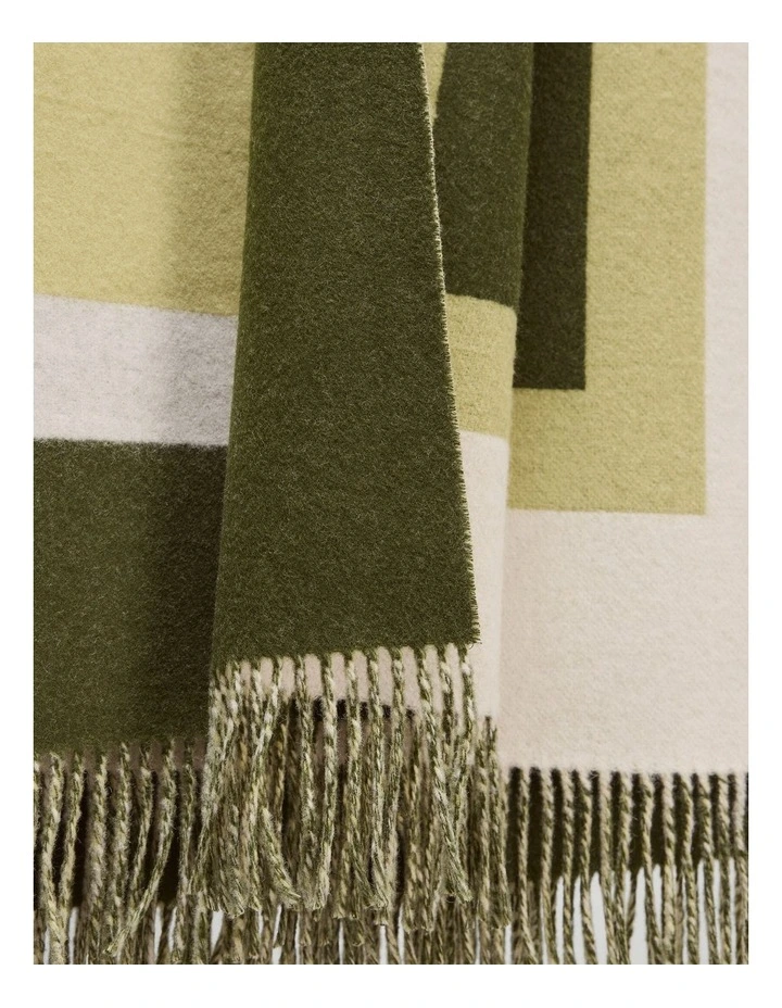 Cameron Throw in Leek Green image 3