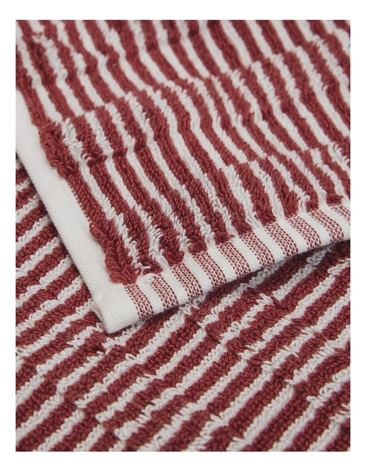 Pippa Verified Australian Cotton Face Washer in Marsala image 2