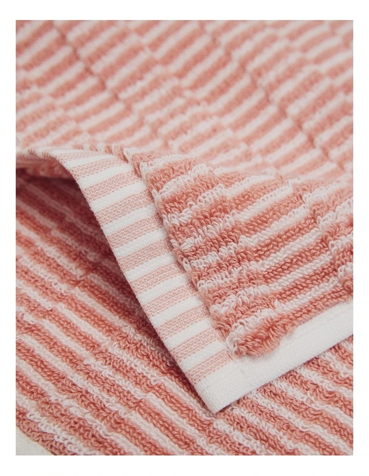 Pippa Verified Australian Cotton Face Washer in Pink Clay image 2