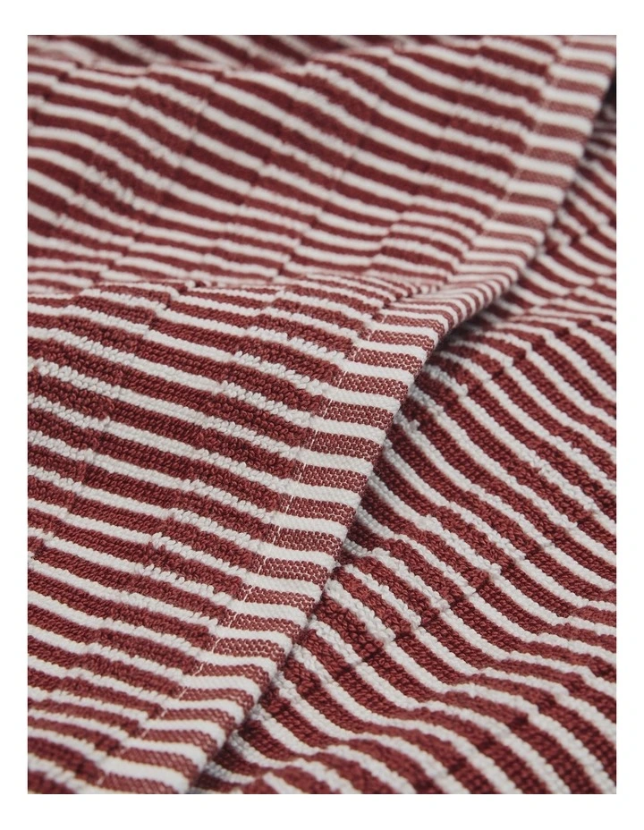 Pippa Verified Australian Cotton Bath Mat in Marsala image 2