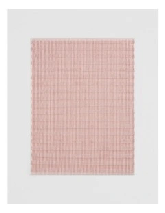 Pippa Verified Australian Cotton Bath Mat in Pink Clay