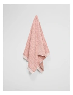 Pippa Verified Australian Cotton Bath Towel in Pink Clay