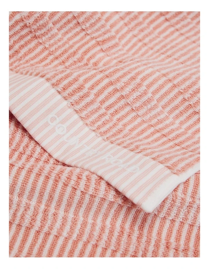 Pippa Verified Australian Cotton Bath Towel in Pink Clay image 2
