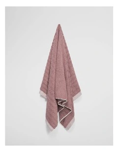Pippa Verified Australian Cotton Bath Sheet in Marsala