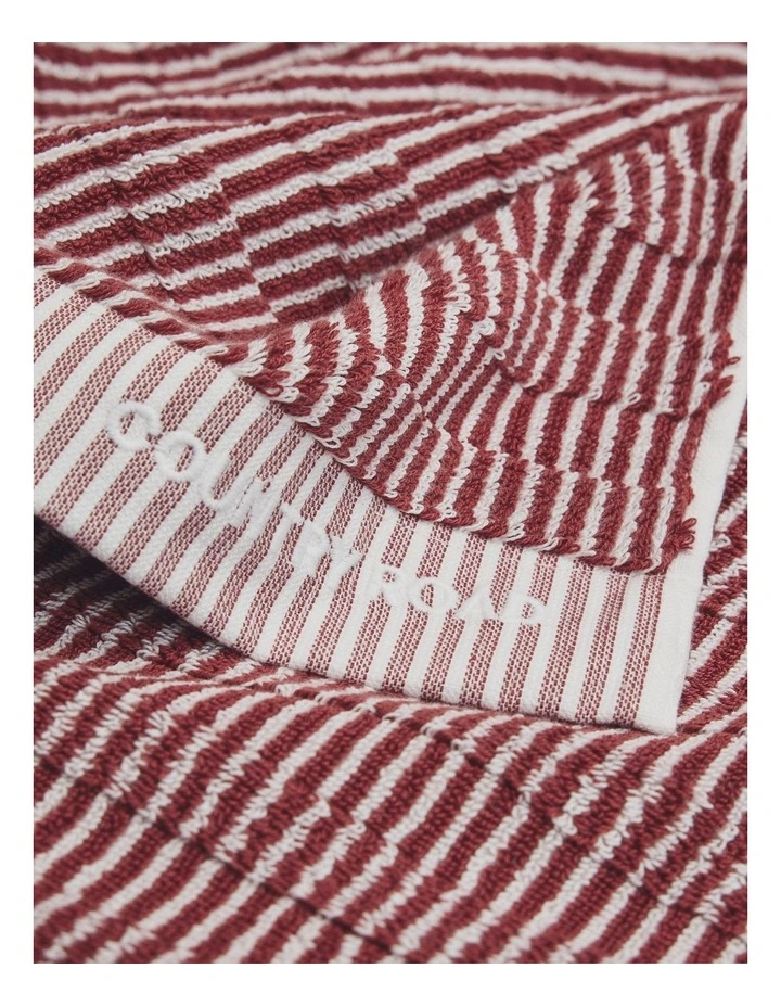 Pippa Verified Australian Cotton Bath Sheet in Marsala image 2
