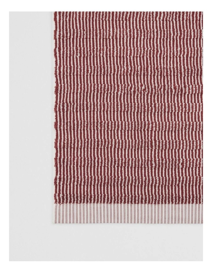 Pippa Verified Australian Cotton Bath Sheet in Marsala image 5