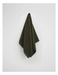 Mara Verified Australian Cotton Bath Towel in Dark Olive