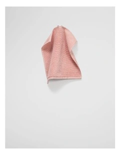Mara Verified Australian Cotton Face Washer in Pink Clay