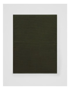 Mara Verified Australian Cotton Bath Mat in Dark Olive