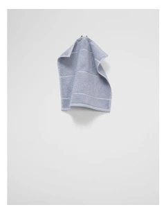 Blake Verified Australian Cotton Face Washer in Ciel Blue