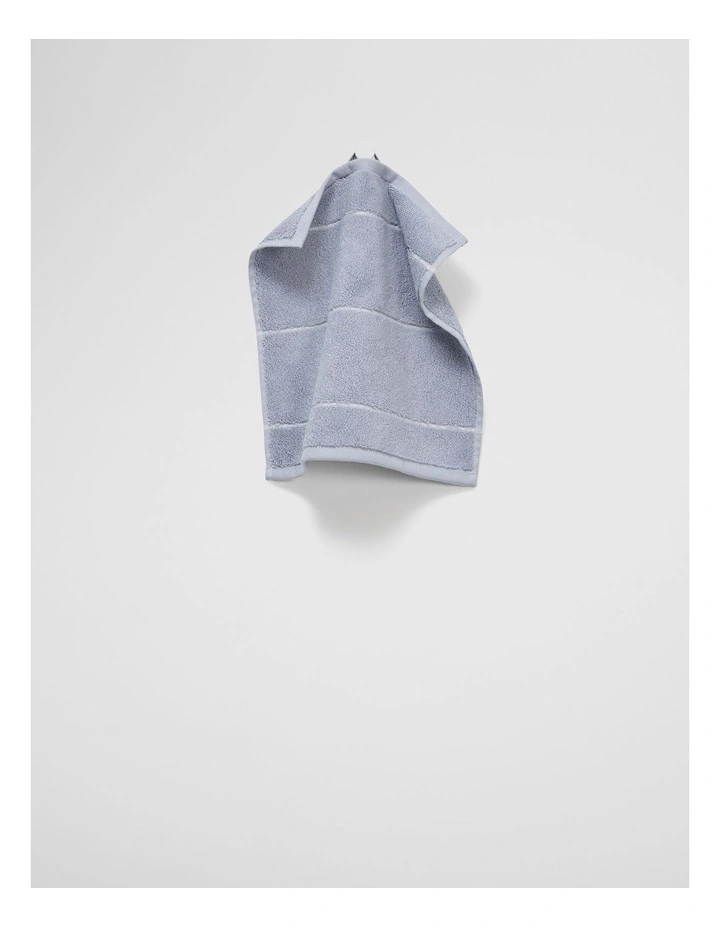 Blake Verified Australian Cotton Face Washer in Ciel Blue image 1