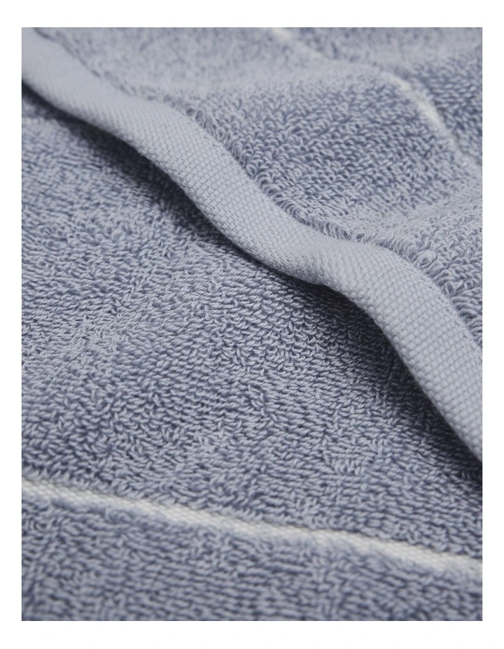 Blake Verified Australian Cotton Face Washer in Ciel Blue image 2
