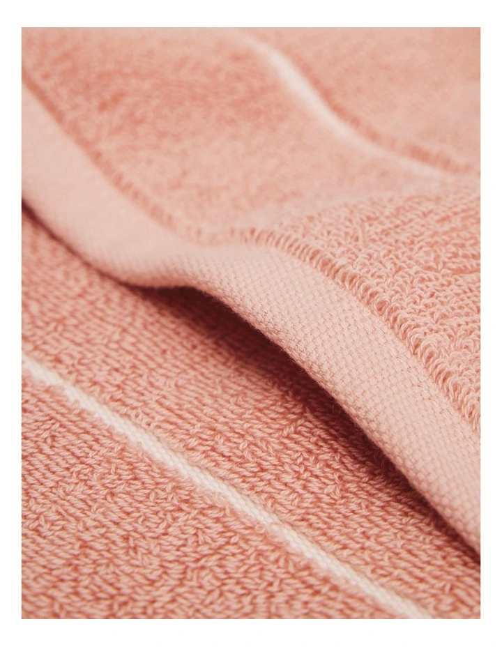 Blake Verified Australian Cotton Face Washer in Pink Clay image 2