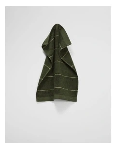 Blake Verified Australian Cotton Hand Towel in Dark Olive