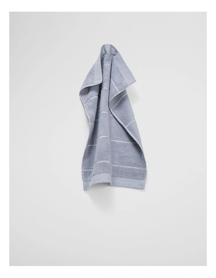 Blake Verified Australian Cotton Hand Towel in Ciel Blue image 1