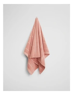 Blake Verified Australian Cotton Bath Towel in Pink Clay
