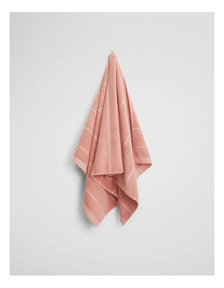 Blake Verified Australian Cotton Bath Towel in Pink Clay image 1