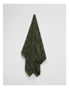 Blake Verified Australian Cotton Bath Sheet in Dark Olive