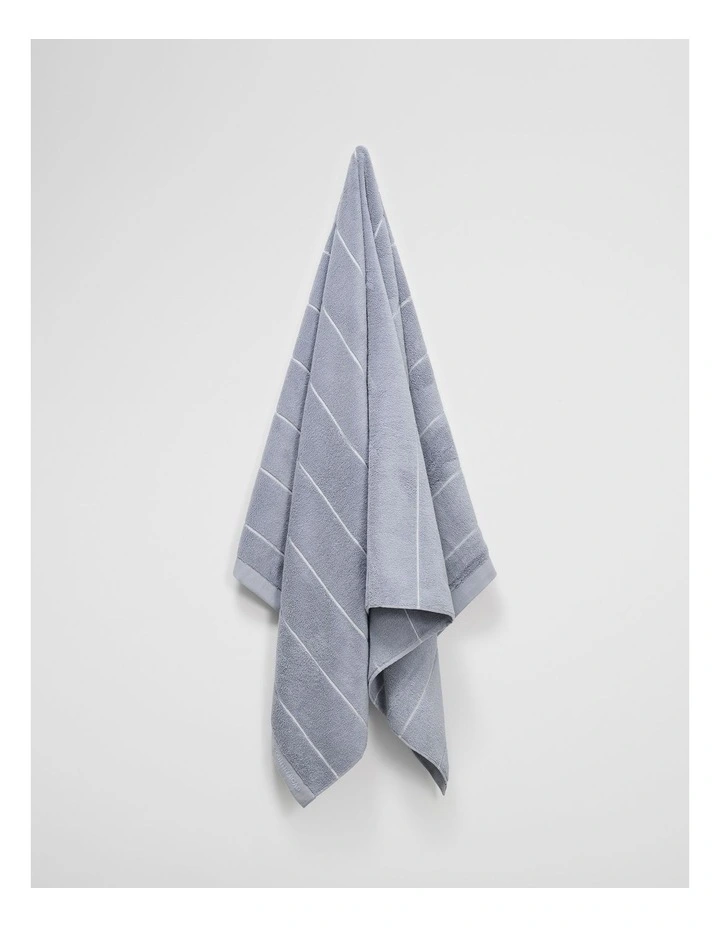 Blake Verified Australian Cotton Bath Sheet in Ciel Blue image 1